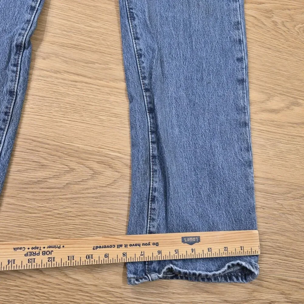 Levi’s 501 Jeans Mens 34x32 Button Fly Medium Wash Cowboy Stretch Denim Pants